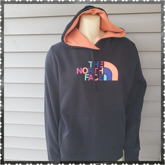 north face hoodie large